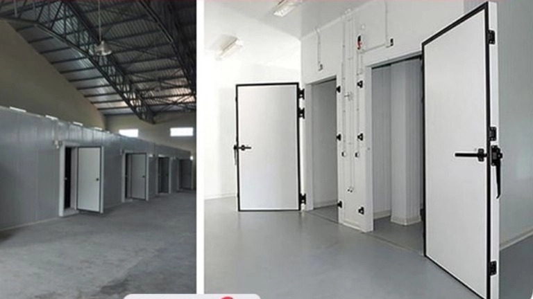 Cold storage below zero and above zero